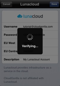 Verifying credentials