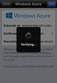 Verifying credentials